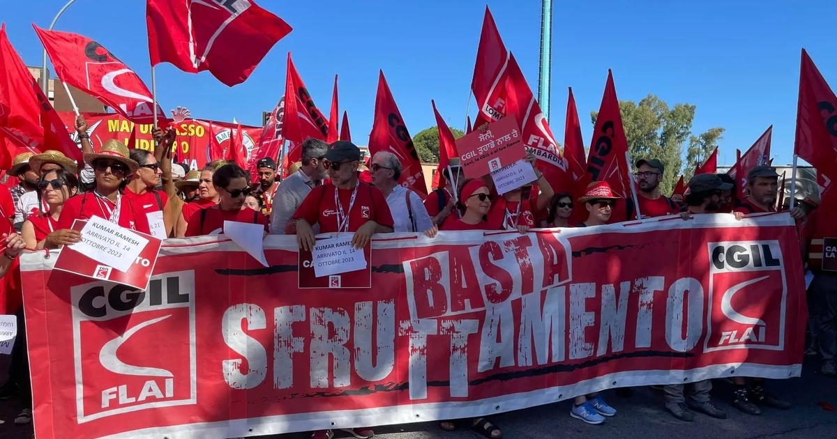 Schiavitù del XXI secolo: il corteo di Amendolara..
