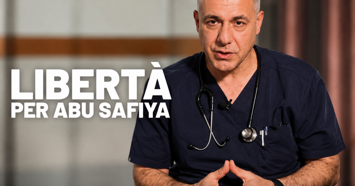 medici uccisi a Gaza libertà per Abu Safiya