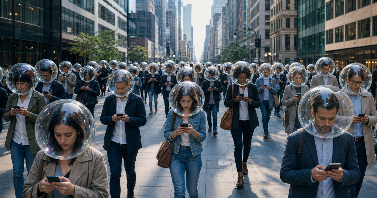 oligarchie digitali, schermi di social e camere dell’eco che frammentano l’opinione pubblica