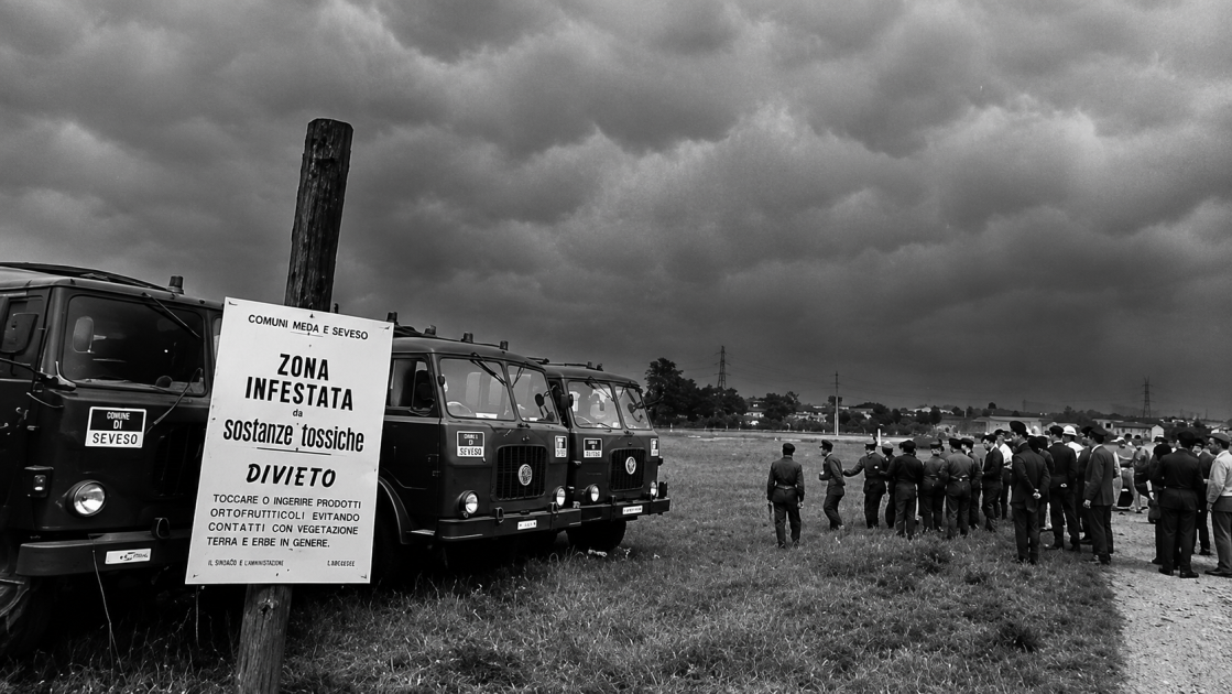disastro di Seveso :rischio industriale Italia, impianto chimico vicino alle case