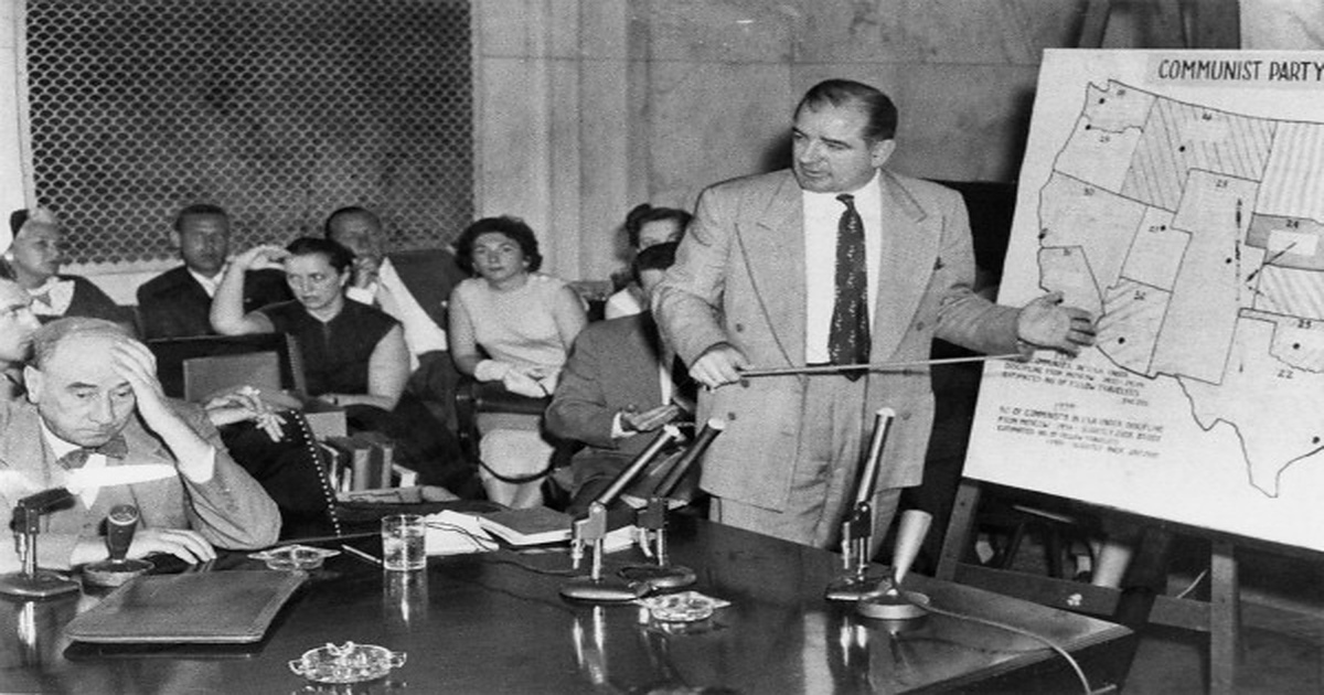 nemico interno: McCarthy e la mappa del Partito Comunista, audizioni 1954.