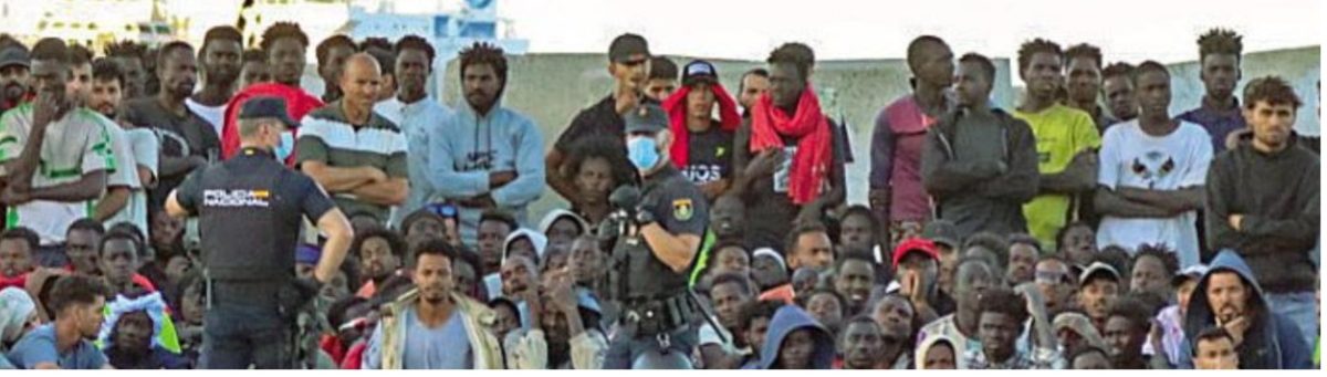disumanizzazione dei migranti alla frontiera, uomini trattati come merce a perdere