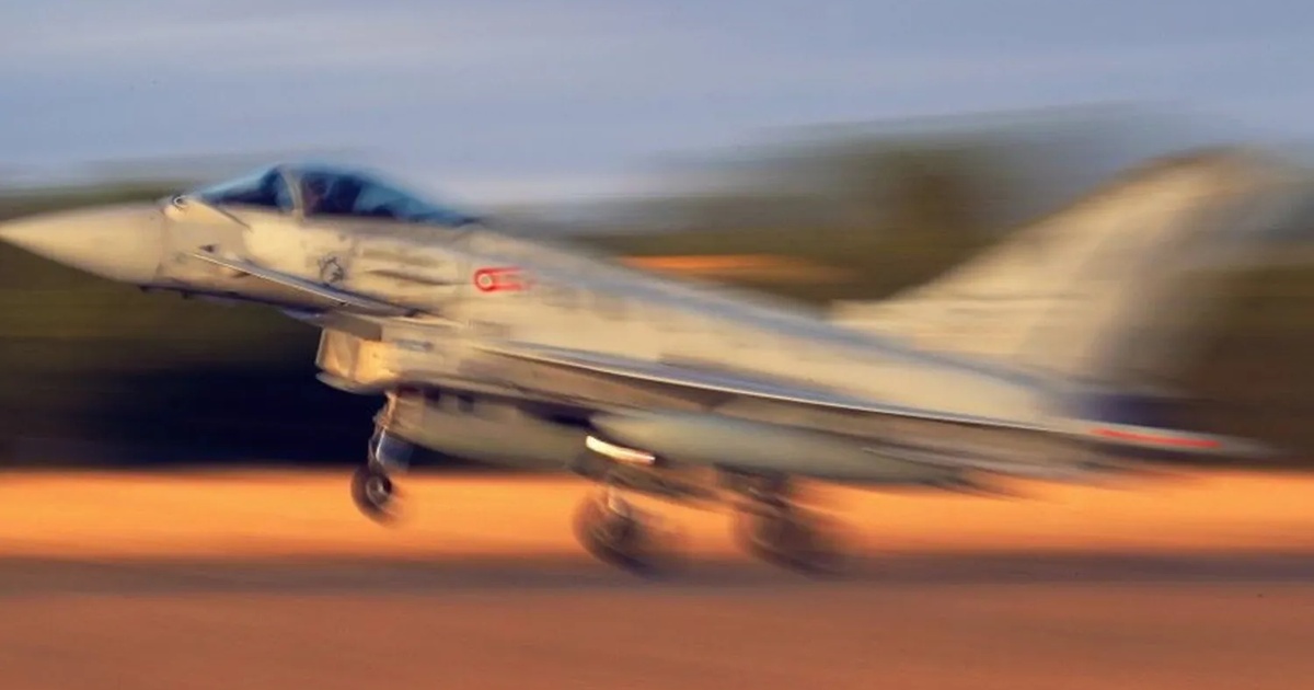 Eurofighter Typhoon, i caccia della Task Force Air-Arabia schierati in Arabia Saudita